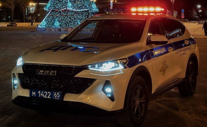 За 4 дня новогодних праздников на Сахалине поймали 42 пьяных водителя