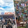 Прощай, all inclusive!: в аэропорту Антальи выросло «браслетное дерево» от российских туристов