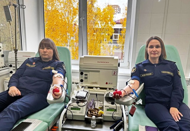 Сотрудники МУЦ УФСИН по Мордовии сдали кровь Сотрудники МУЦ УФСИН по Мордовии сдали кровь