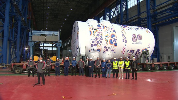 Из России в Египет отправили корпуса реакторов для АЭС