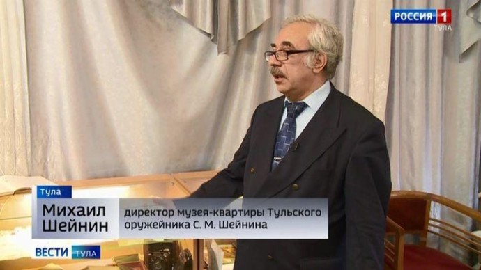 В Туле открылась юбилейная выставка офортов и графических коллажей Михаила Шейнина