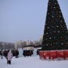 В Тынде открыли ледовый городок и зажгли главную елку