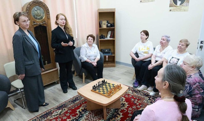 В Туле открылся новый досуговый центр для жителей старшего поколения