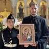 Предстоятель Русской Православной Церкви поблагодарил севастопольского кадета СК России за подаренную вышитую икону
