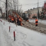 В Уфе коммунальные службы круглосуточно убирают снег