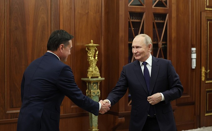 Встреча с губернатором Московской области Андреем Воробьёвым