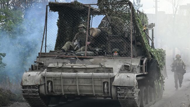 ВС России уничтожили бронемашину Senator ВСУ под Константиновкой