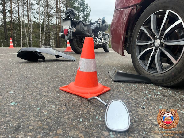 В Иркутском районе в ДТП погиб мотоциклист
