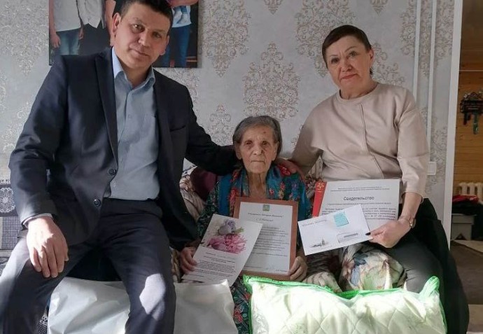 Жительница села Бурятии отметила 95-летие