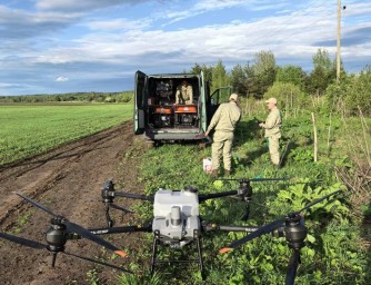 В Ярославской области с помощью дронов обрабатывают территории от борщевика