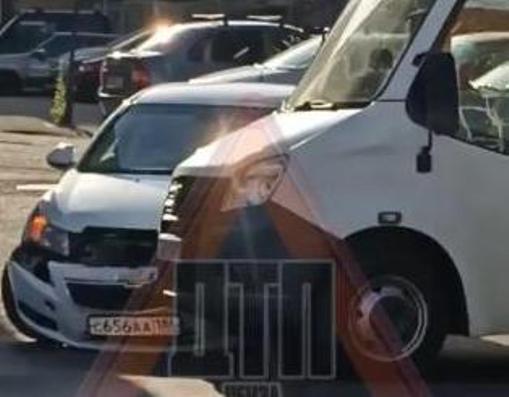 В Пензе случилась авария с участием маршрутки
