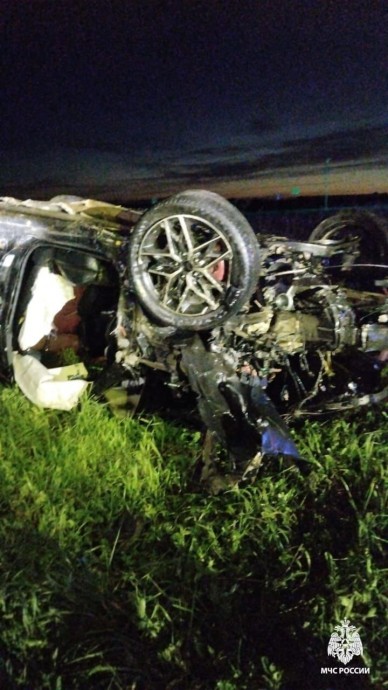 В страшной аварии в Башкирии погибли три человека