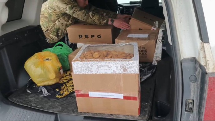 Тульским десантникам передана очередная партия гуманитарной помощи