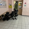 Новомосковские пожарные отработали тушение условного пожара в школе