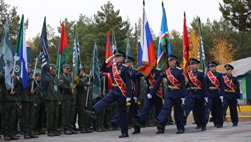 Стартовал финал Всероссийских военно-тактических соревнований "Путь ВОИНа"