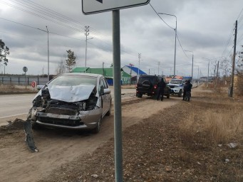 В Мегино-Кангаласском районе водитель иномарки получил травмы в ДТП