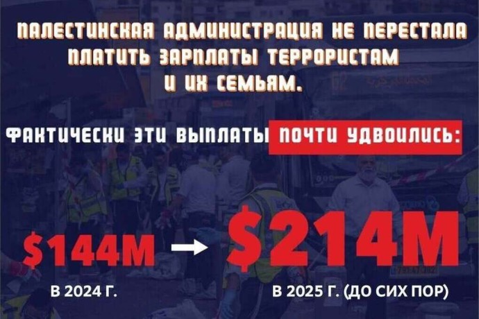 Гидеон Саар: Палестинская администрация не прекратила выплаты зарплат террористам Гидеон Саар: Палестинская администрация не прекратила выплаты зарплат террористам