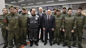 Михаил Мишустин посетил Центр практической подготовки для машиностроения на базе ОЭЗ «Технополис Москва» Михаил Мишустин посетил Центр практической подготовки для машиностроения на базе ОЭЗ «Технополис Москва»