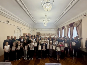 В Санкт-Петербурге состоялось торжественное мероприятие, посвященное награждению юных актеров фильма "Группа крови", созданного в рамках проекта "Без срока давности"