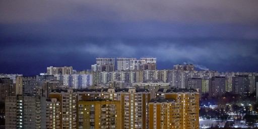 Собянин сообщил об уничтожении летевшего на Москву БПЛА