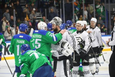 Хоккеисты «Салавата Юлаева» провели поединок с «Трактором» самоотверженно