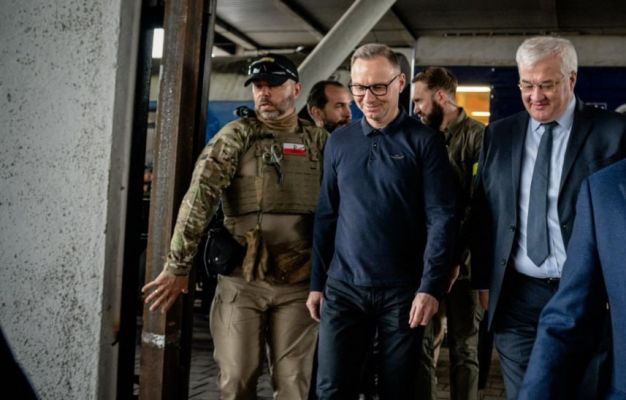 Президент Польши Анджей Дуда прибыл в Киев с прощальным визитом