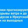 Синоптики прогнозируют снег, порывы ветра и до -22 градусов в Иркутской области на выходных