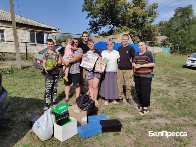Издательский дом «Мир Белогорья» провёл акцию «Добрые сердца»