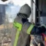Астраханские полицейские эвакуировали пожилую женщину и детей из зоны пожара в Приволжском районе