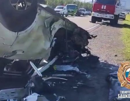 В Башкирии в ДТП разбилась семья из Челябинска