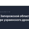 Житель Запорожской области погиб при ударе украинского дрона