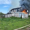 В Башкирии на ферме сгорела конюшня