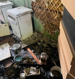 В Уфе рядом с Арт-квадратом произошёл пожар