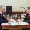 Артём Здунов провел встречу с губернатором Херсонской области Владимиром Сальдо