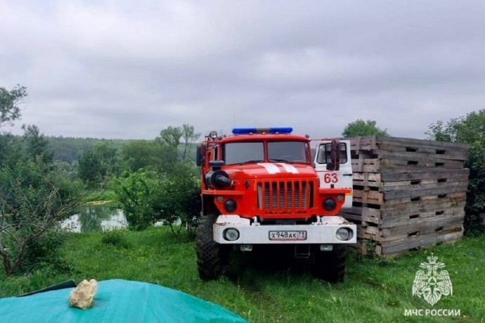 В Ясногорском районе произошел пожар в жилом доме
