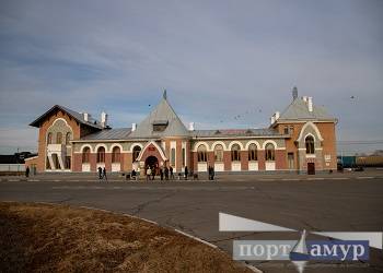 В Белогорске задержится поезд Москва — Владивосток