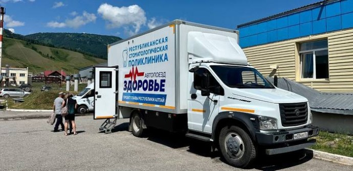 Автопоезд «Здоровье» возобновил свою работу
