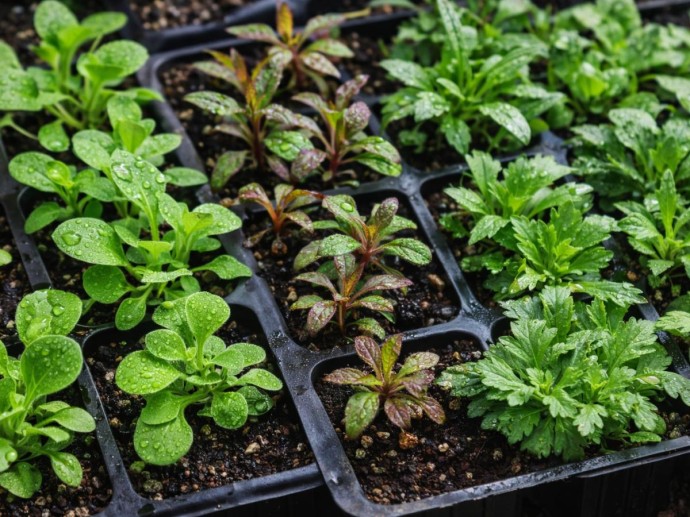 Посев однолетних цветов на рассаду начинают в январе–феврале Посев однолетних цветов на рассаду начинают в январе–феврале