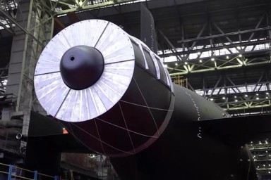Россия спустила на воду атомную подлодку