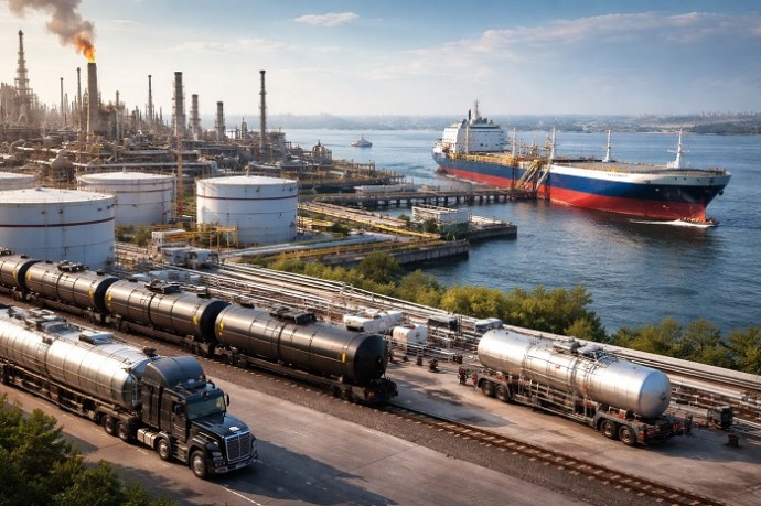 Bloomberg: стоимость российской нефти марки Urals достигла тринадцатилетнего максимума