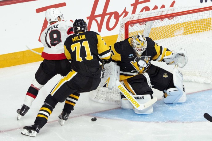 Малкин отметился голом и ассистом в победном матче с «Сан-Хосе»