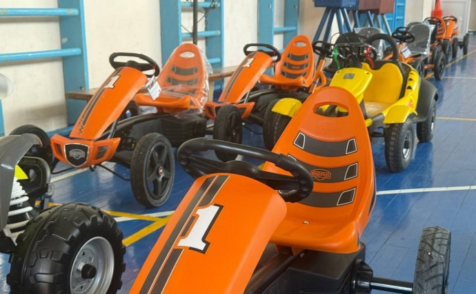 Ученики в Горнозаводске будут изучать ПДД во дворе школы Ученики в Горнозаводске будут изучать ПДД во дворе школы