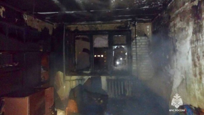 В Уфе при пожаре в многоэтажке серьезно пострадали мужчина и женщина В Уфе при пожаре в многоэтажке серьезно пострадали мужчина и женщина