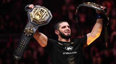 «Приближается к статусу величайшего»: Махачев восхитил Уайта, прославил Нурмагомедовых и раззадорил Топурию с Рахмоновым «Приближается к статусу величайшего»: Махачев восхитил Уайта, прославил Нурмагомедовых и раззадорил Топурию с Рахмоновым