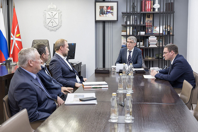 Дмитрий Миляев обсудил с «Центр-Известняк» планы по расширению производства и созданию новых рабочих мест