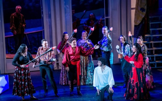 «Здравствуй, Пушкин!» в театре «Ромэн» «Здравствуй, Пушкин!» в театре «Ромэн»