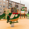 В Давыдове Орехово-Зуевского городского округа обновляют дворы и детские площадки