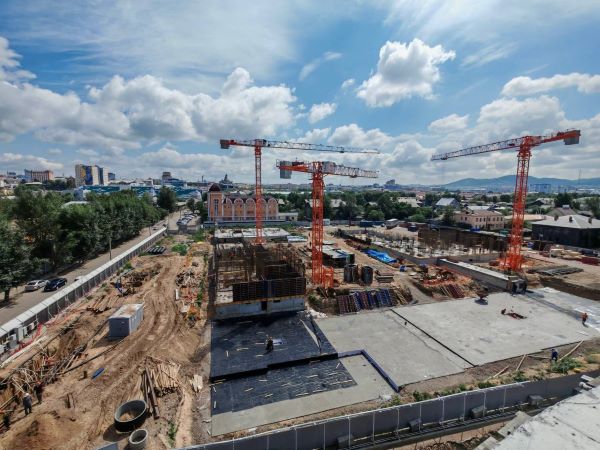 В Улан-Удэ строят пилотный жилой комплекс в квартале «Улаан Хото»