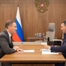 Дмитрий Патрушев и губернатор Хабаровского края Дмитрий Демешин обсудили вопросы сельского хозяйства и экологии региона