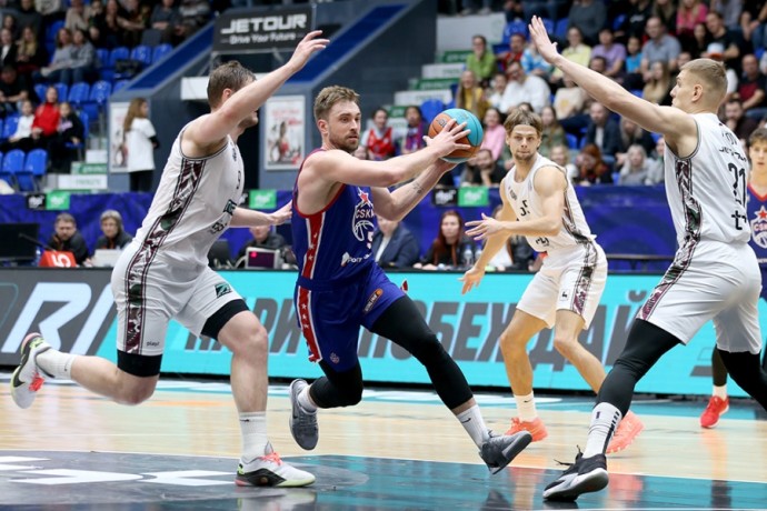 ЦСКА на выезде разгромил "Пари НН" ЦСКА на выезде разгромил "Пари НН"